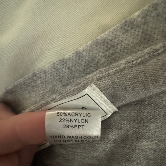 Vintage Ces Femme Large Patch Pocket Long Cardigan Duster•Large - Picture 6 of 7